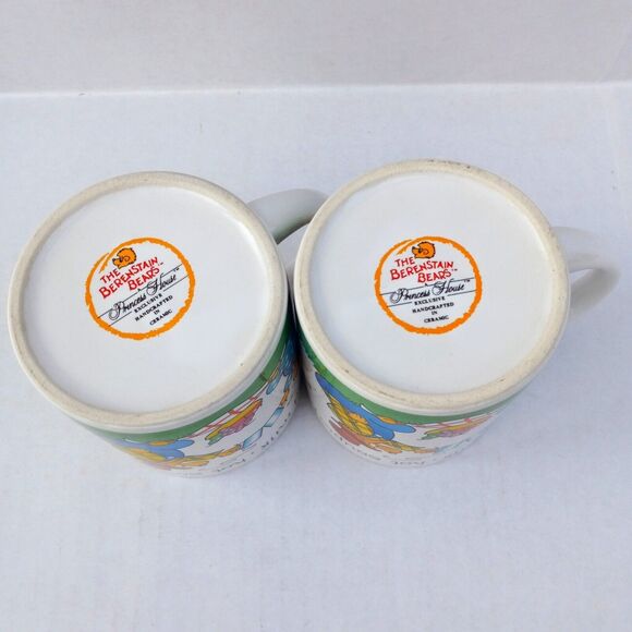 Vintage Princess House The Berenstain Bears Coffee Mug-Lot of 2-1987-Ceramic - Picture 9 of 11